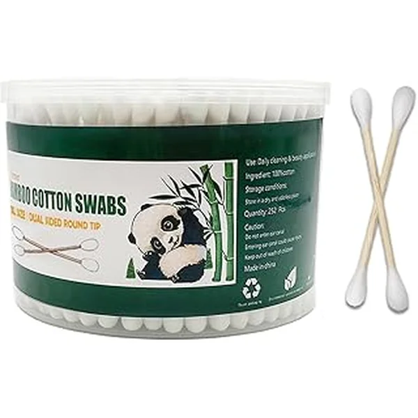 Thick Bamboo Cotton Swabs Cottonbuds