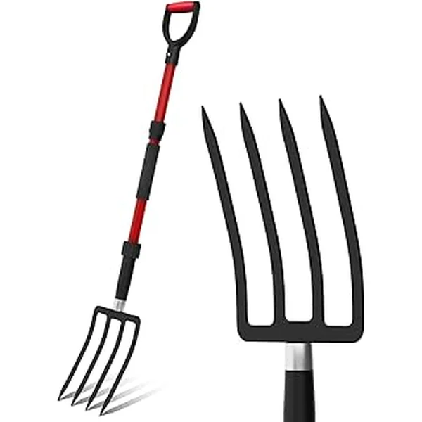 Cosita 44 Inches Pitchfork Fiberglass Gardening