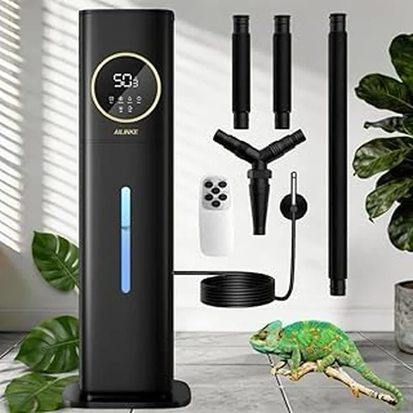 AC Infinity CLOUDFORGE T7, Plant Humidifier 15L with VPD Humidity Controls, 10-Level Precision Vaporizer, Extendable Hose, Targeting Pipe, and No-Leak Seal for Grow Tents