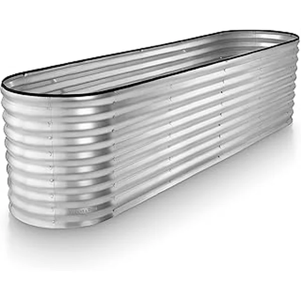 Anleolife Galvanized Vegetables Bottomless Capacity