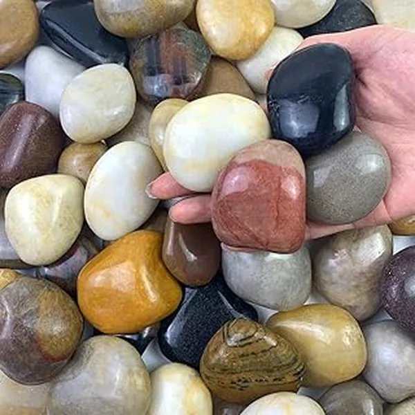 Fantian Decorative Polished Pebbles Plants