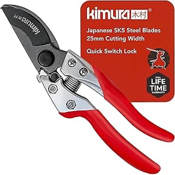 Secateurs Japanese Non Slip Lightweight Ergonomic