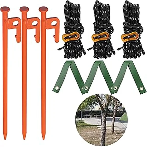 Tree Stake Kit Supports Straightening